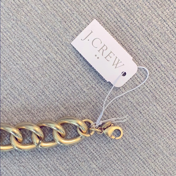 J.Crew Factory Pavé Crystal-Link Necklace - Picture 4 of 4